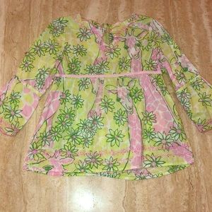 Girls size 10 Lily Pulitzer  swing top.